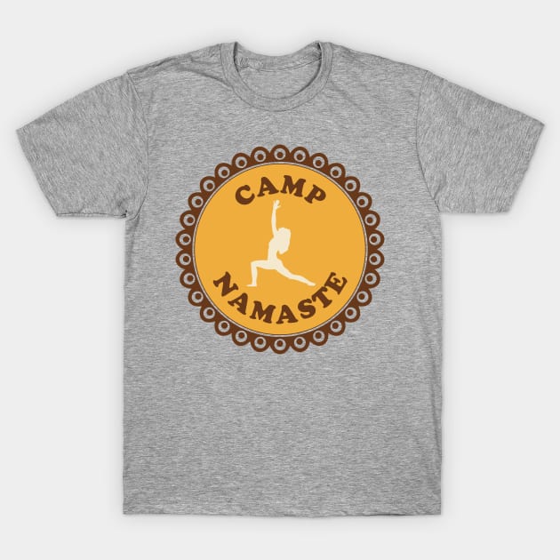 Camp Namaste T-Shirt by AndrewArcher